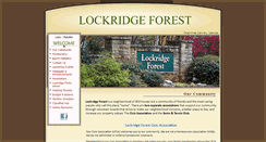 Desktop Screenshot of lockridgeforest.net