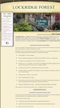 Mobile Screenshot of lockridgeforest.net
